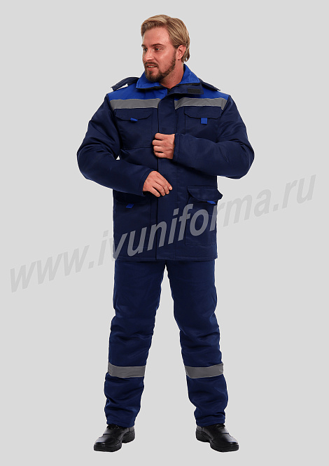 Костюм рабочий мужской арт. Р-02-208-ГР