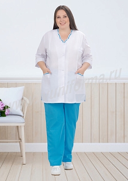 Костюм медицинский женский арт. М-02-64-ТС (size +)