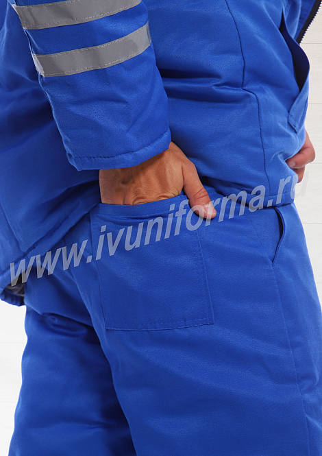 Костюм мужской зимний для скорой помощи арт. СП-02-14-ГР