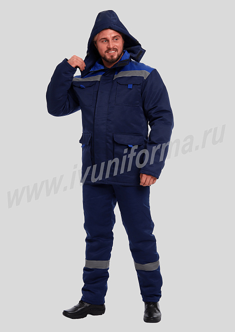 Костюм рабочий мужской арт. Р-02-208-ГР